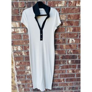 T.la anthropologie dress color, cream size small. ￼ New without tag in excellent